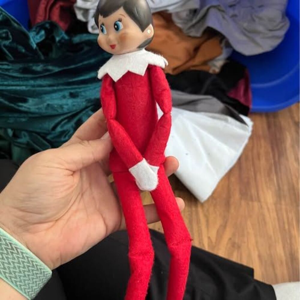 Elf on the Shelf Girl Scout Elf with Brown Hair